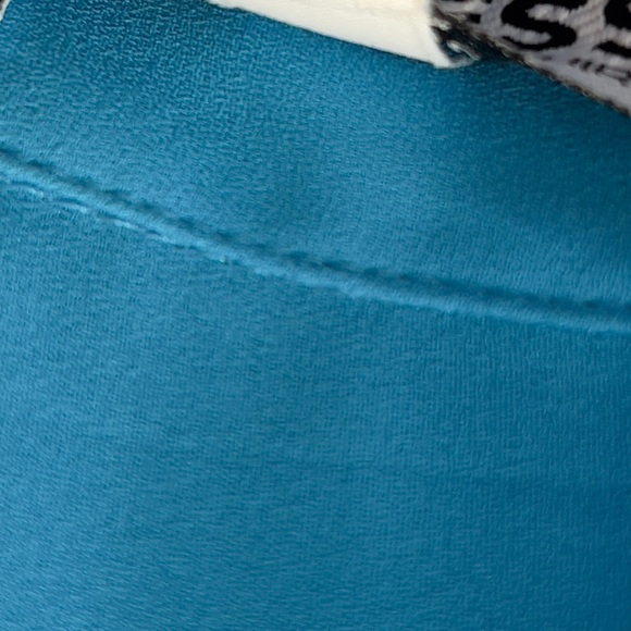 Express Blue Button-Down Shirt for Women - Picture 8 of 9